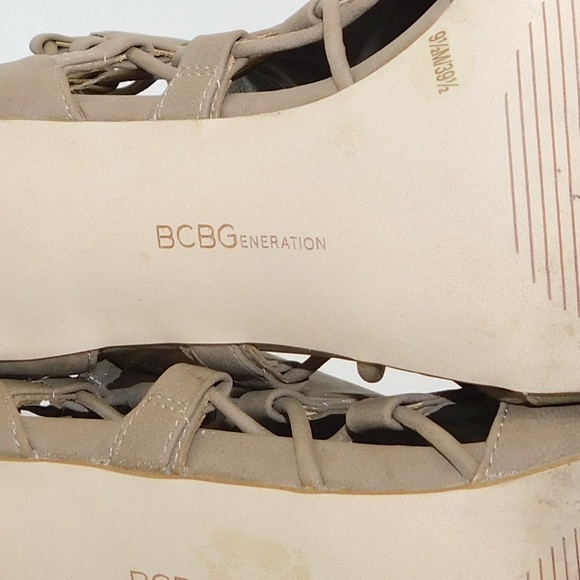 BCBGeneration "Cashin" Lace-up Caged Bootie - Picture 9 of 11